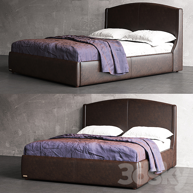 Bed Listre Two 3DSMax File - thumbnail 1