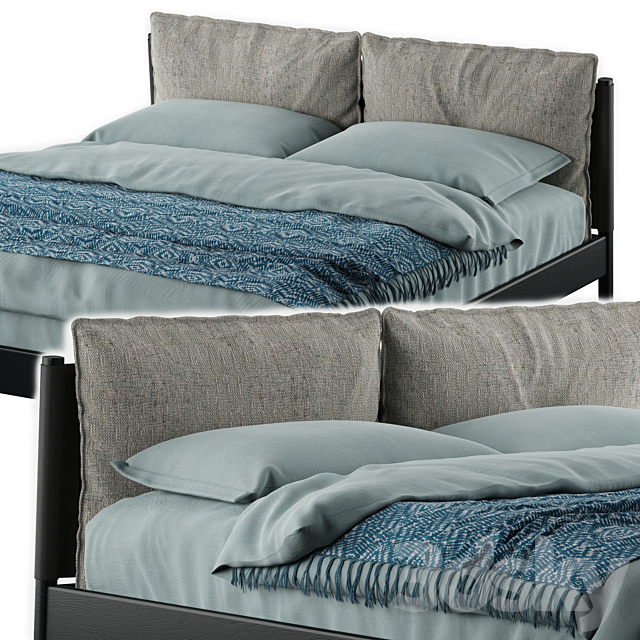 Bed LIV by Hoffmann Kahleyss Design 3DSMax File - thumbnail 3