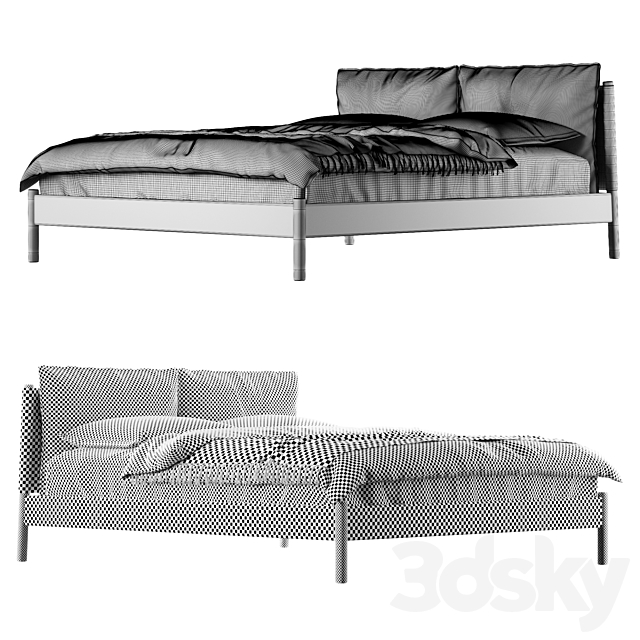 Bed LIV by Hoffmann Kahleyss Design 3DSMax File - thumbnail 4