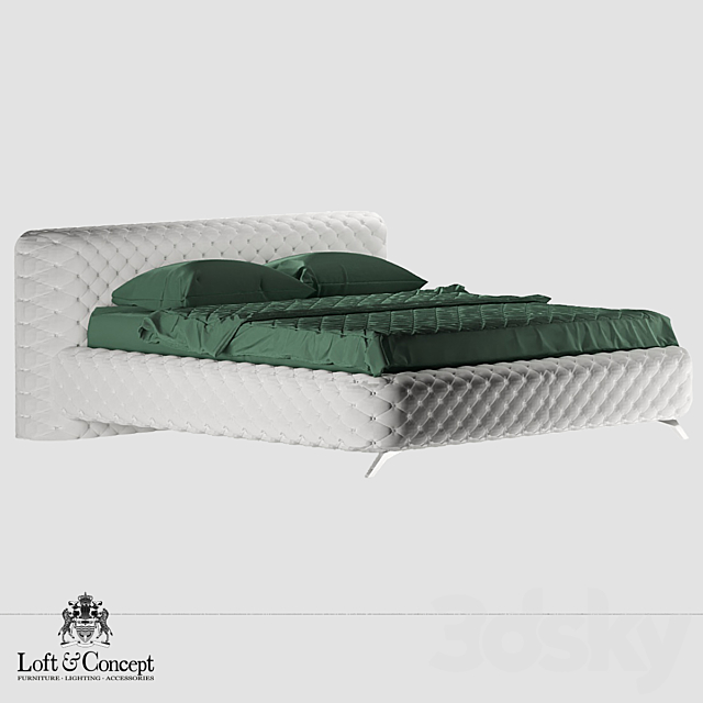 bed “Loft concept” 3DSMax File - thumbnail 1