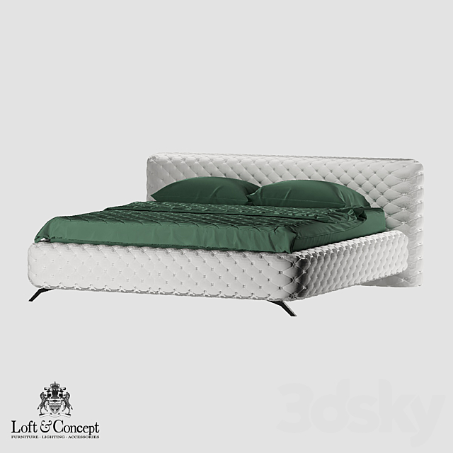 bed “Loft concept” 3DSMax File - thumbnail 2