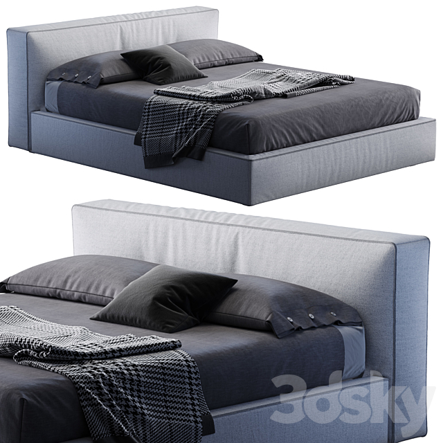 Bed mark 3DSMax File - thumbnail 1