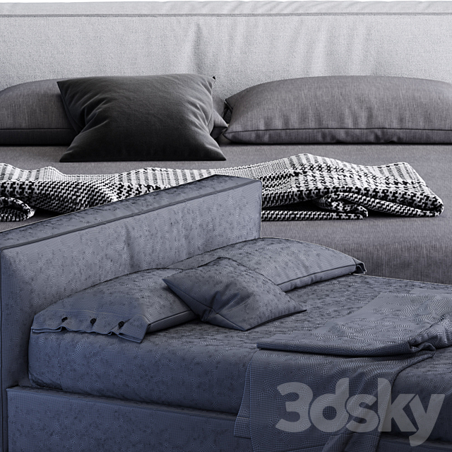 Bed mark 3DSMax File - thumbnail 3