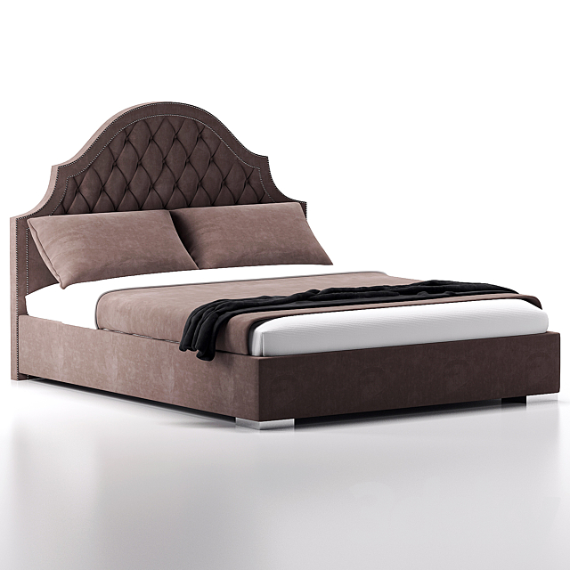 Bed Marrakesh with Karetnaya screed 3DSMax File - thumbnail 1