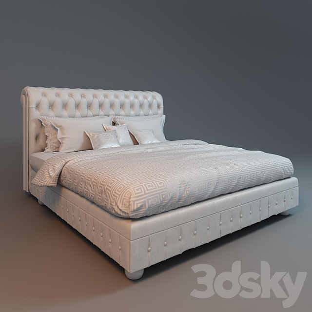 Bed Mascheroni Letto Diletto 3DSMax File - thumbnail 1