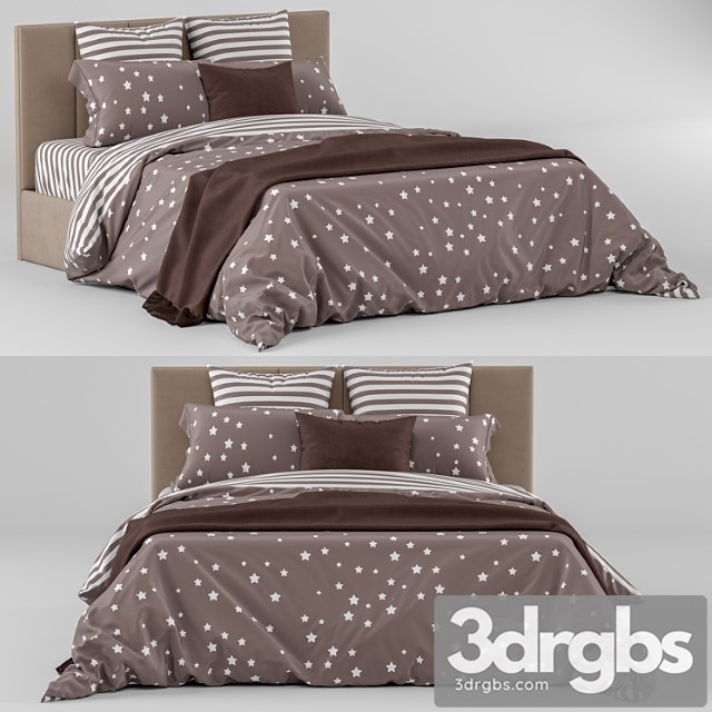 Bed Mebelvia Terzo 3dsmax Download - thumbnail 1