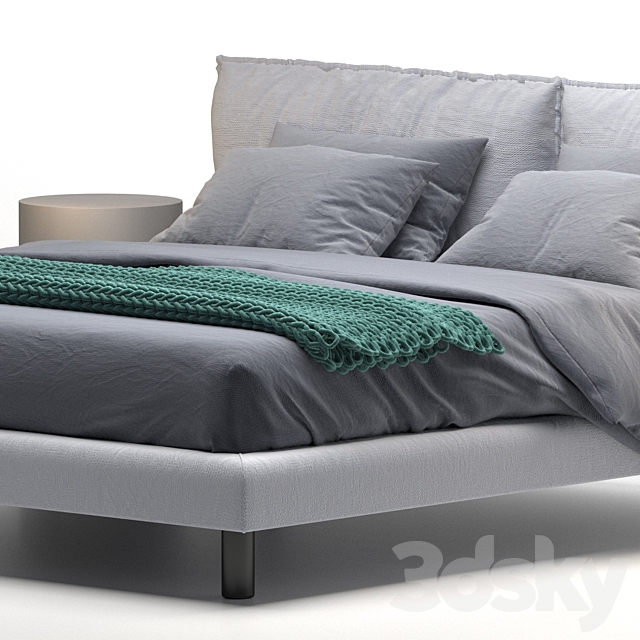 Bed Meridiani Oliver 3DSMax File - thumbnail 3