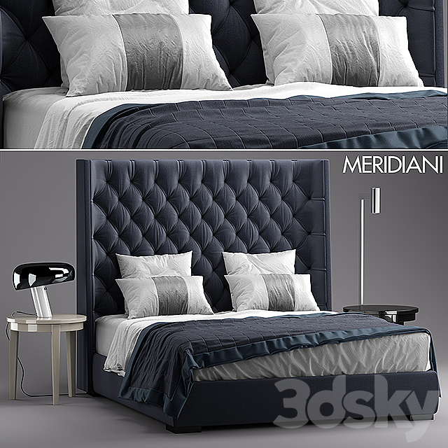 Bed Meridiani TURMAN 3DSMax File - thumbnail 1