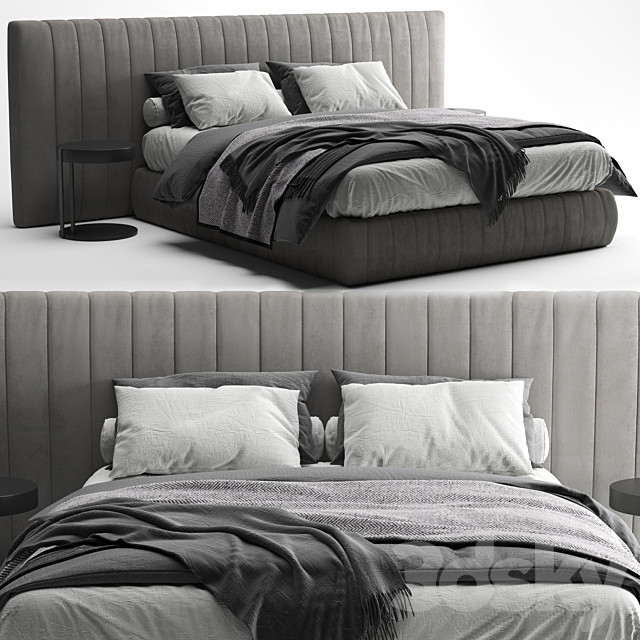 Bed meridiani tuyo 3DSMax File - thumbnail 1