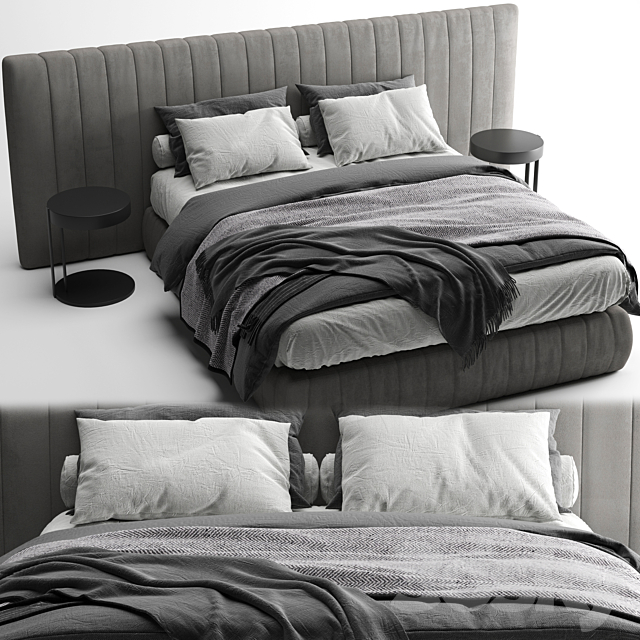 Bed meridiani tuyo 3DSMax File - thumbnail 2