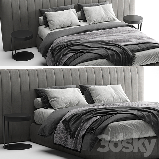 Bed meridiani tuyo 3DSMax File - thumbnail 3