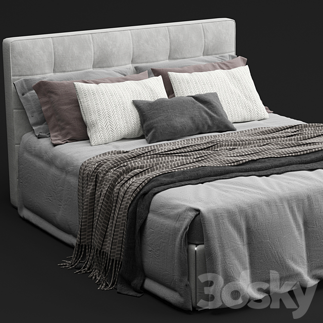 Bed mezzo boconcept 3DSMax File - thumbnail 3