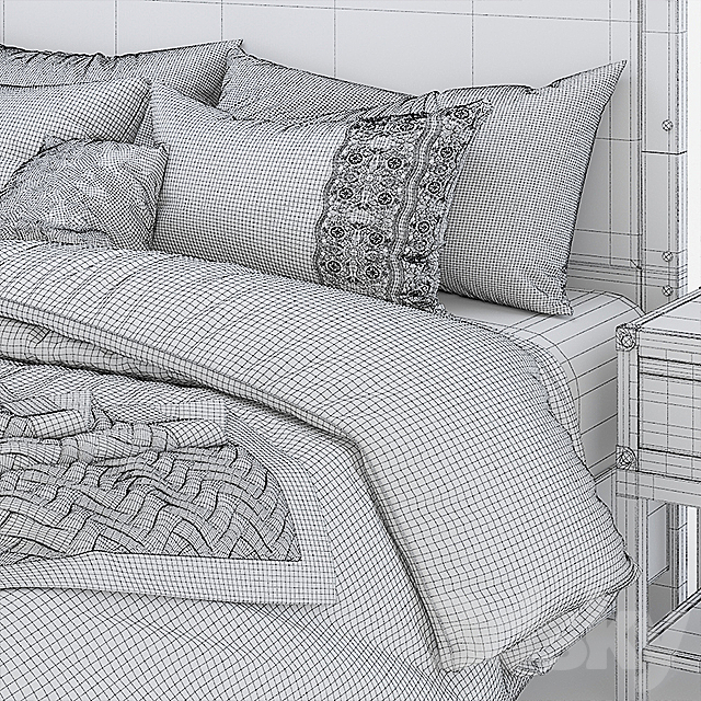 Bed Michael Amini – Menlo Station 3DSMax File - thumbnail 3