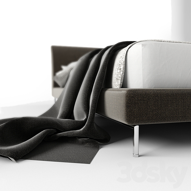 bed minotti 3DSMax File - thumbnail 3