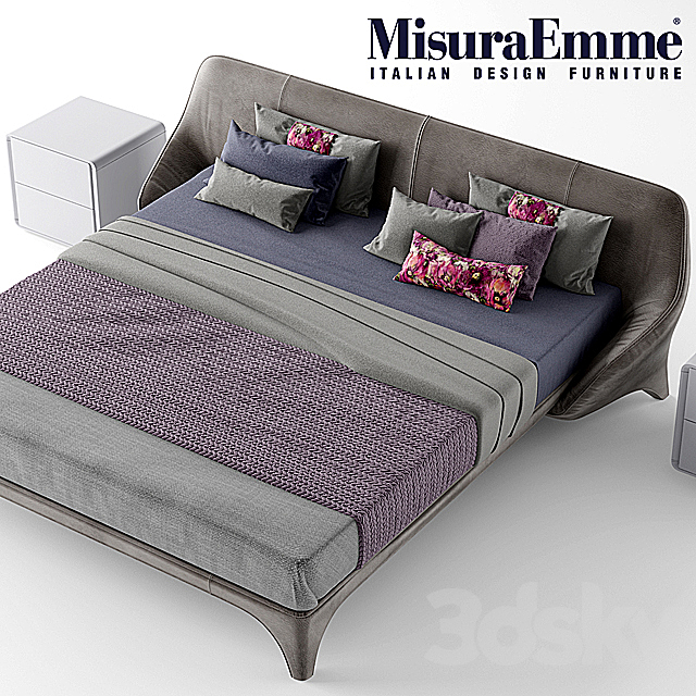 bed MisuraEmme NICE 3DSMax File - thumbnail 2