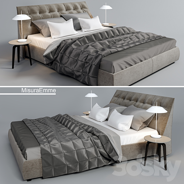 Bed MisuraEmme Sumo 3DSMax File - thumbnail 1