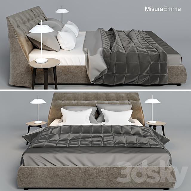 Bed MisuraEmme Sumo 3DSMax File - thumbnail 2