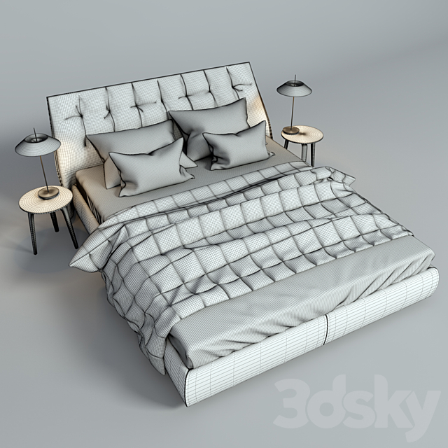 Bed MisuraEmme Sumo 3DSMax File - thumbnail 3