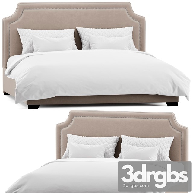 Bed modena 2 3dsmax Download - thumbnail 1