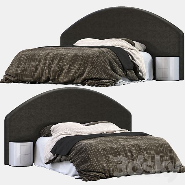 Bed Modern IKEA 3DSMax File - thumbnail 1