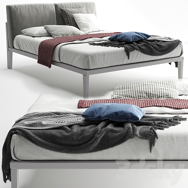 Bed Moglie e Marito Bonaldo 3DSMax File - thumbnail 1