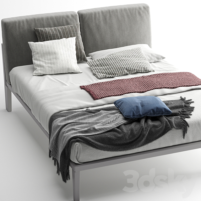 Bed Moglie e Marito Bonaldo 3DSMax File - thumbnail 3