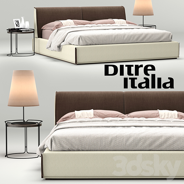 Bed Monolith. Ditre Italia 3DSMax File - thumbnail 1