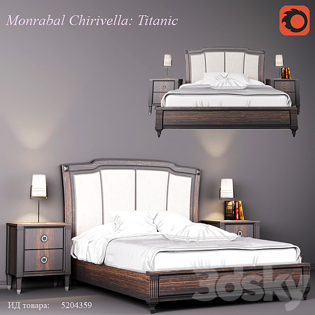 Bed Monrabal Chirivella: Titanic 3DSMax File - thumbnail 1