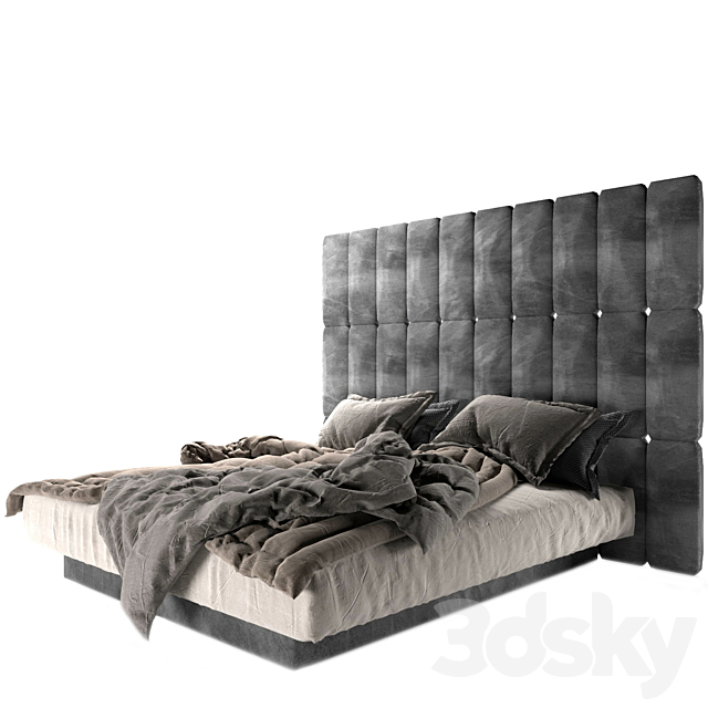 Bed moon 3DS Max Model - thumbnail 3