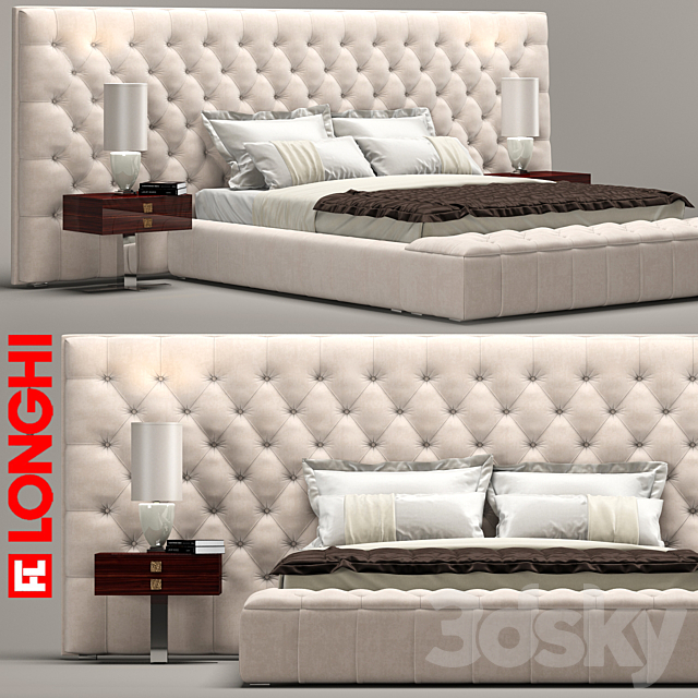 Bed Napaleon. Longhi 3DSMax File - thumbnail 1