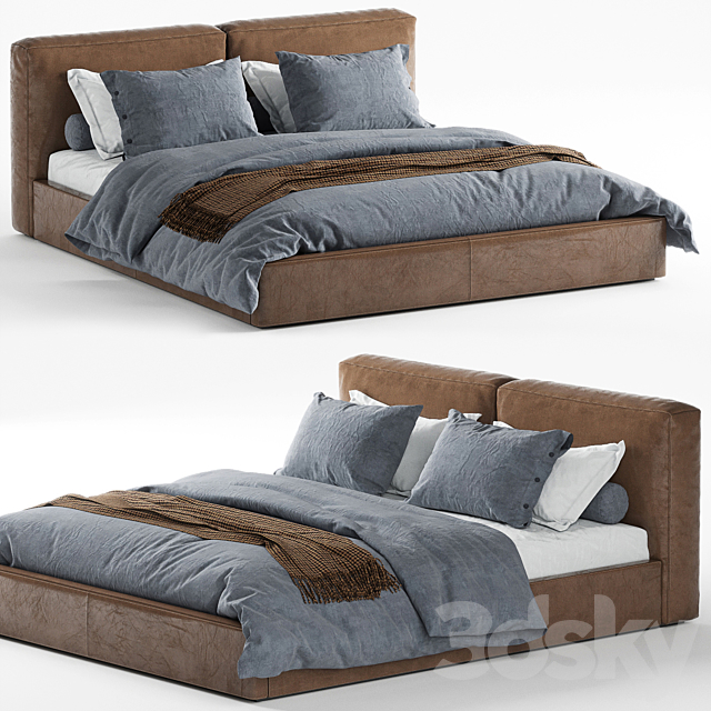 Bed Nicoline Soft 3DSMax File - thumbnail 1