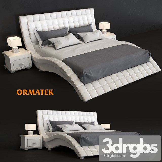 Bed of atlantico ormatec 2 3dsmax Download - thumbnail 1