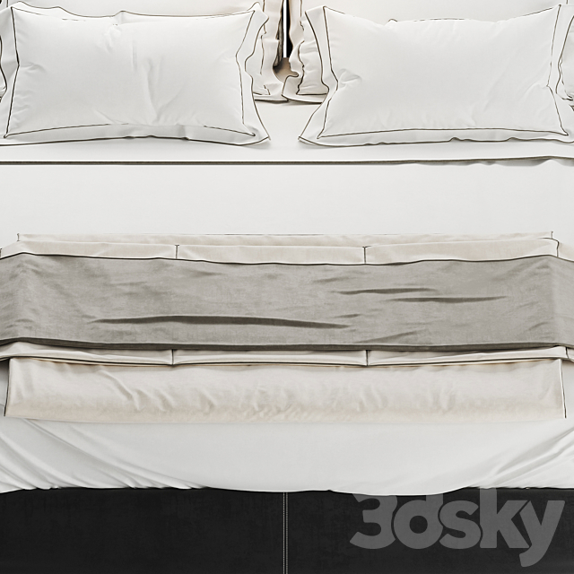 bed of my design vol3 3DSMax File - thumbnail 5