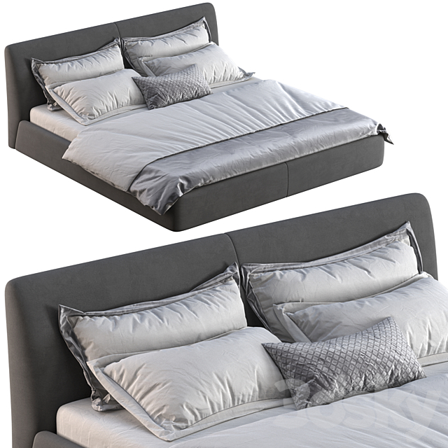 Bed one mebel nuvo 3DSMax File - thumbnail 3