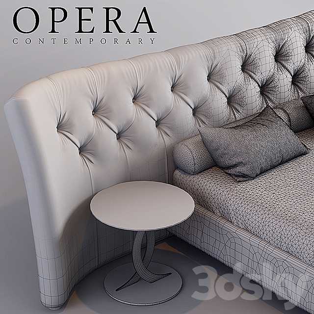 Bed opera BUTTERFLY 3DSMax File - thumbnail 3