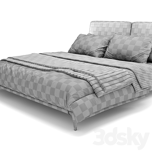 Bed park poliform 3DSMax File - thumbnail 3