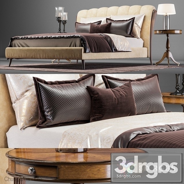 Bed Pigoli Ikarus Bed 3dsmax Download - thumbnail 1