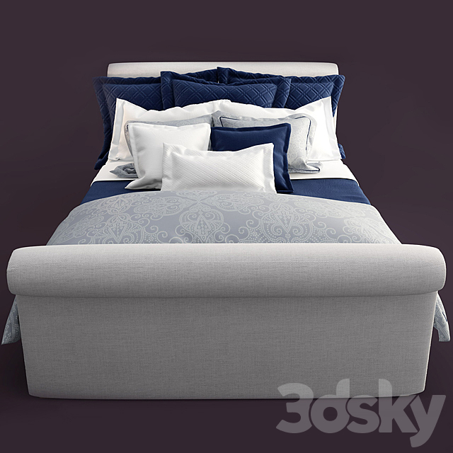 bed ralph lauren 3DSMax File - thumbnail 2