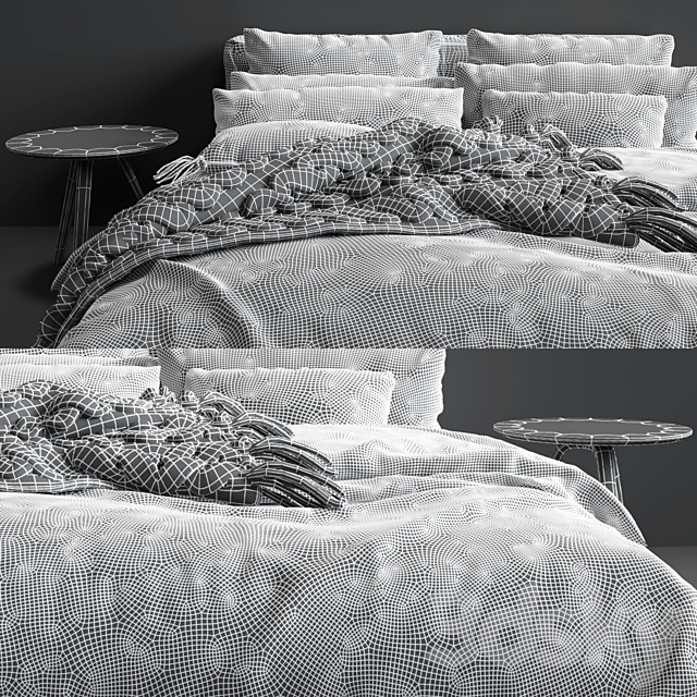 Bed Restoration Hardware 3DSMax File - thumbnail 3