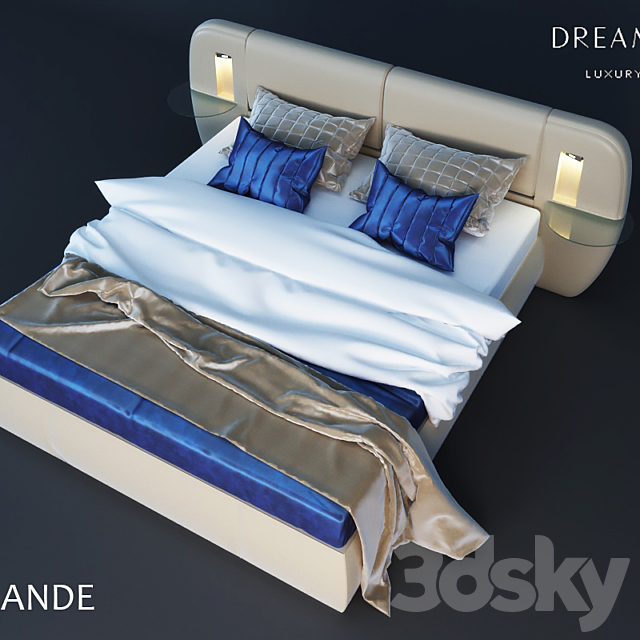 Bed Rio Grande Dreamland 3DSMax File - thumbnail 2