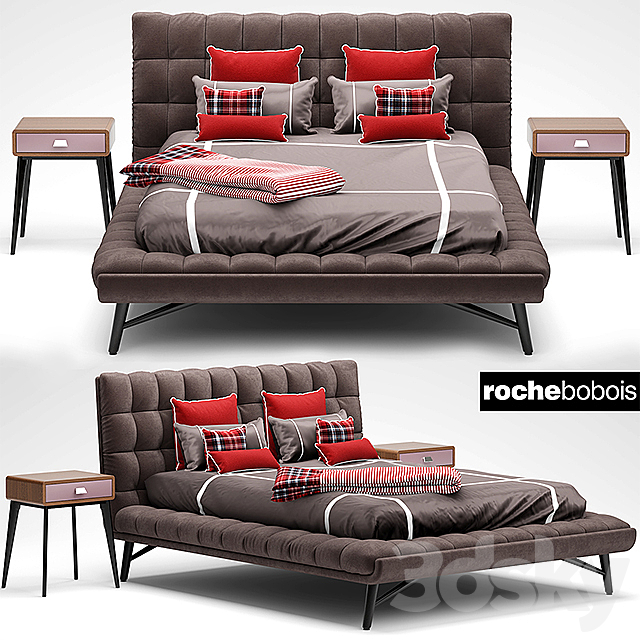 Bed roche bobois LIT BED PROFILE 3DSMax File - thumbnail 1