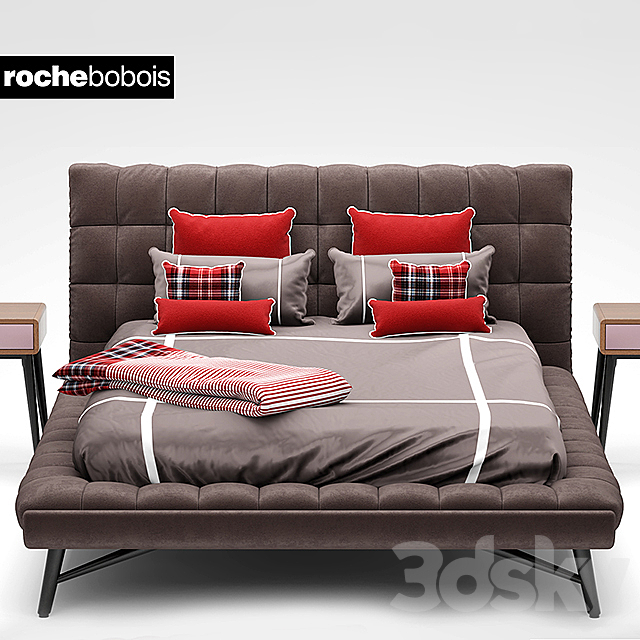 Bed roche bobois LIT BED PROFILE 3DSMax File - thumbnail 2