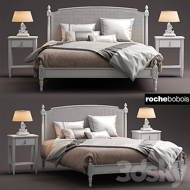 Bed roche bobois lit josephine 3DSMax File - thumbnail 1