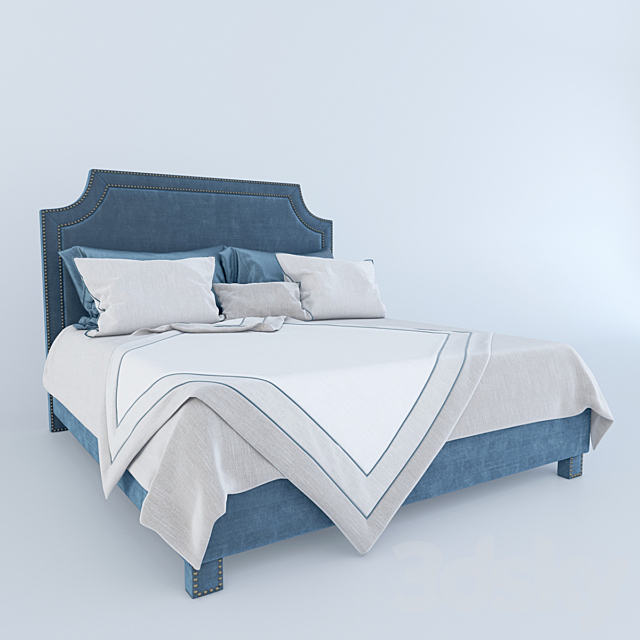 Bed Roy Bosh “Jennifer” 3DSMax File - thumbnail 1