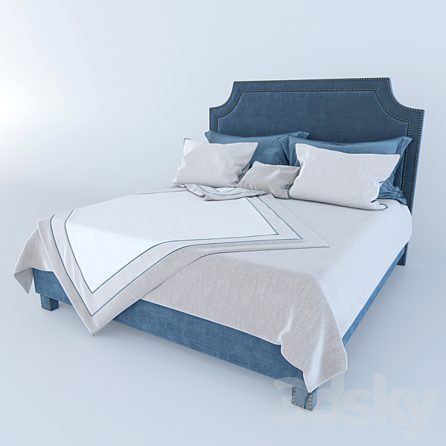 Bed Roy Bosh “Jennifer” 3DSMax File - thumbnail 2