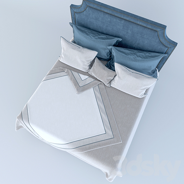 Bed Roy Bosh “Jennifer” 3DSMax File - thumbnail 3