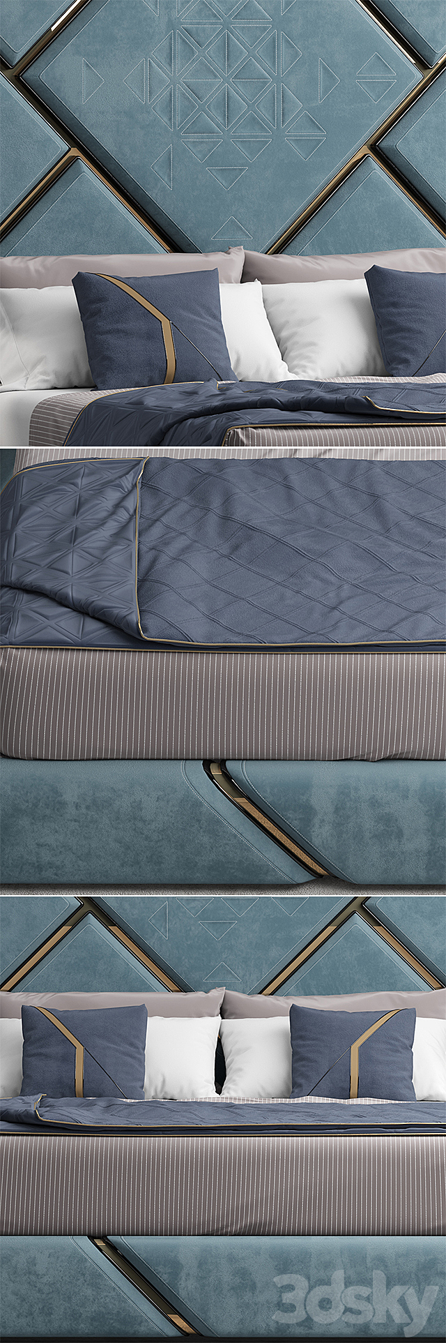 Bed s-2021 3DSMax File - thumbnail 2