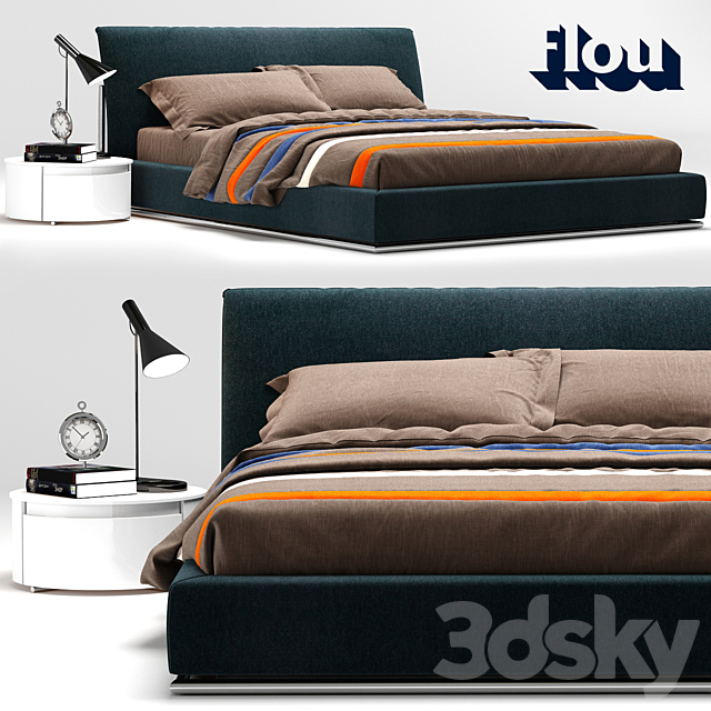 Bed Sailor. Flou 3DSMax File - thumbnail 1