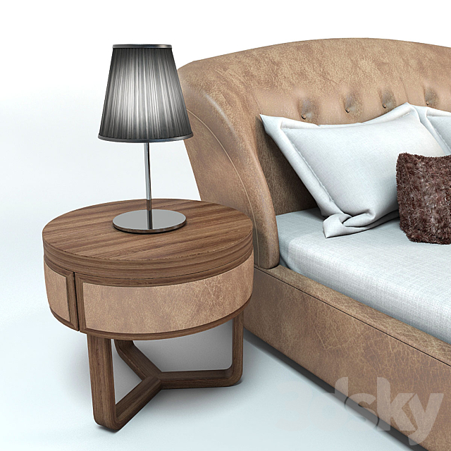 Bed Sally _ Ulivi 3DSMax File - thumbnail 2