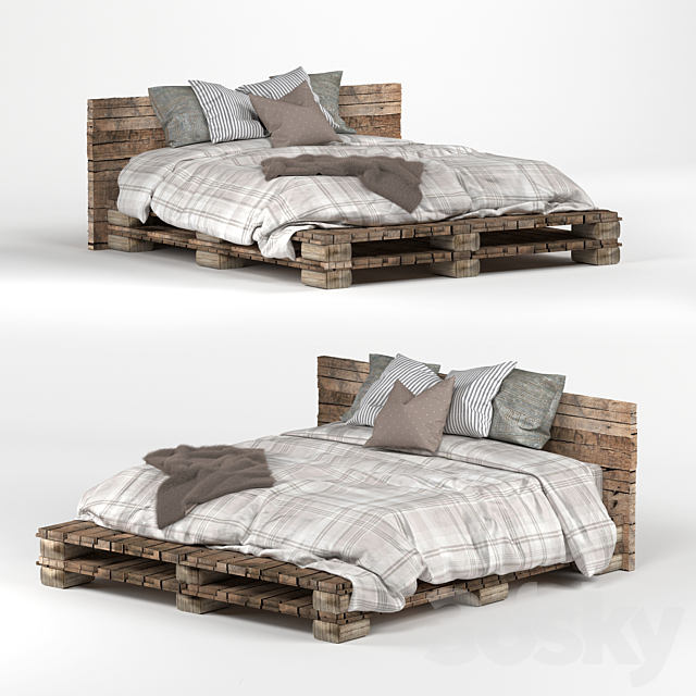 Bed Scott 3DSMax File - thumbnail 1